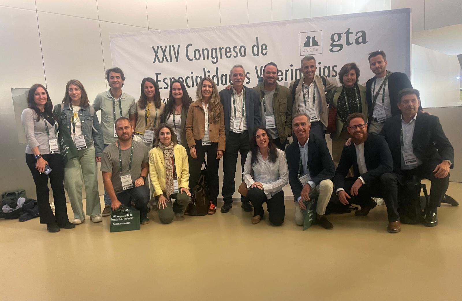 El nivel clínico de nuestros equipos queda patente en el XXIV Congreso de Especialidades Veterinarias AVEPA-GTA